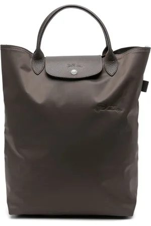 Longchamp Bolso shopper Le Pliage Green mediano