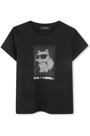 Karl Lagerfeld Camiseta con logo estampado