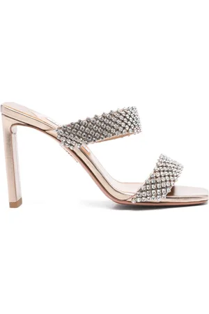 Aquazzura Sandalias con detalles de strass