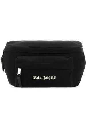 Palm Angels Riñonera con logo bordado
