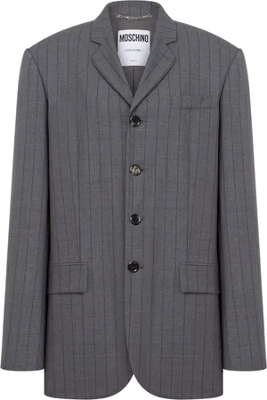 Moschino Blazer a rayas diplomáticas