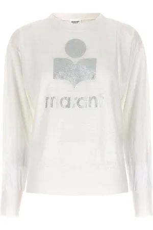 Marant Etoile Camiseta Klowia con logo estampado