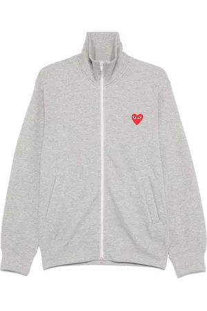 Comme des Garçons Sudadera con parche de corazón