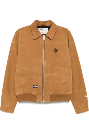 Izzue Chaqueta bómber con logo