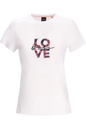 HUGO BOSS Camiseta con logo bordado