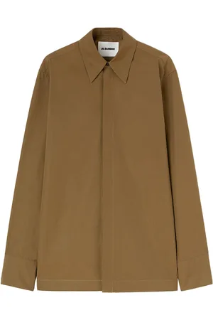 Jil Sander Camisa con pliegues