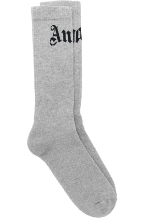 Palm Angels Calcetines Curved Logo