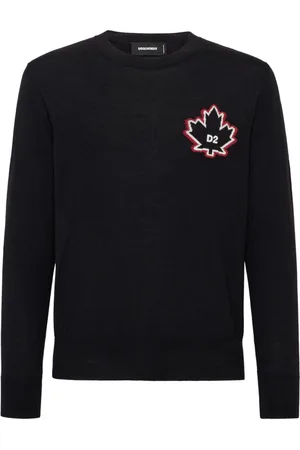Dsquared2 Jersey D2 Leaf en intarsia