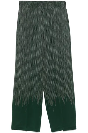 Victoria Beckham Pantalones con estampado de cadena