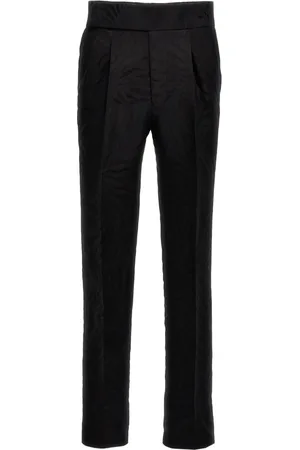 Bally Pantalones rectos con motivo en jacquard