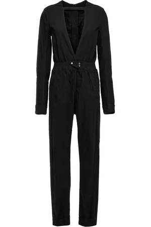 Rick Owens Mono largo con cuello en V