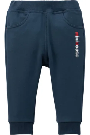 Miki House Pantalones de chándal con logo bordado
