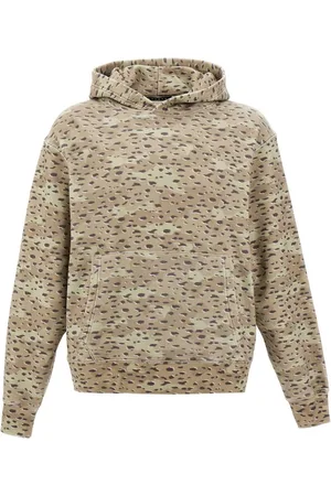STAMPD Sudadera con capucha y estampado militar de leopardo