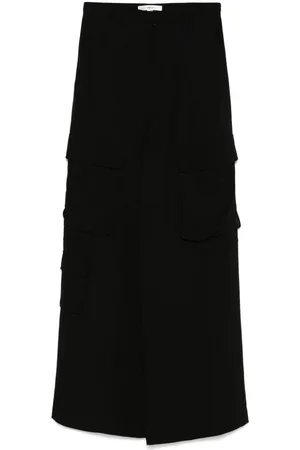 Frame Pantalones cargo de talle alto
