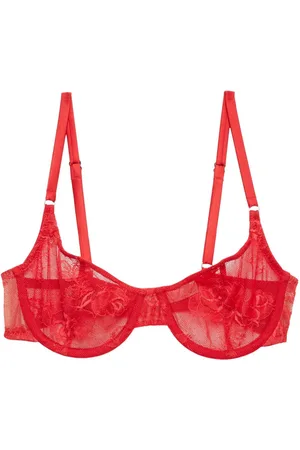 FLEUR DU MAL Sujetador con encaje floral