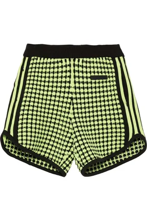 adidas Pantalones cortos con motivo pied de poule