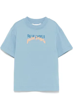 Palm Angels Camiseta con logo doble