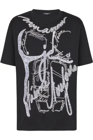 Balmain Camiseta Love Letter