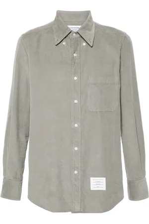 Thom Browne Camisa con parche del logo