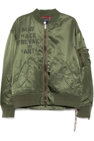 MASTERMIND Chaqueta bómber con logo estampado