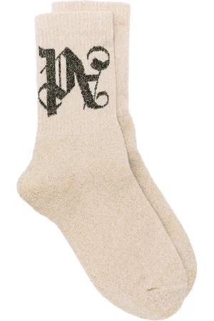 Palm Angels Calcetines con monograma