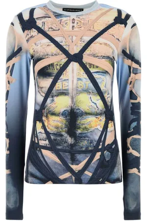 Y / PROJECT Camiseta con estampado gráfico