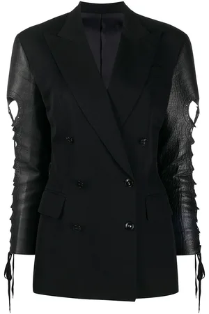 Jean Paul Gaultier Chaqueta de manga de cuero 1992