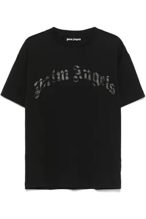 Palm Angels Camiseta con logo curvo