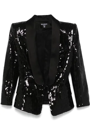 Balmain Blazer con lentejuelas