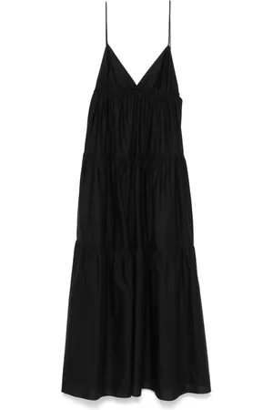 MATTEAU Vestido con capas triangulares