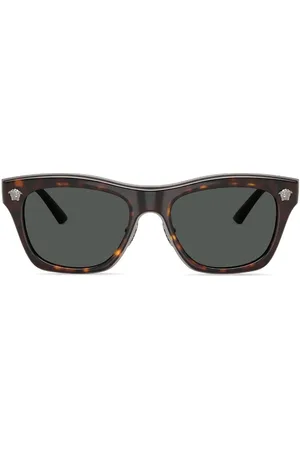 VERSACE Gafas de sol con efecto de carey