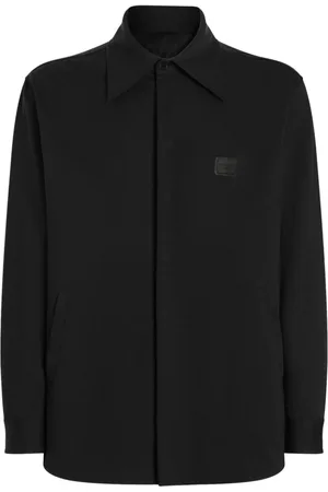 Dolce & Gabbana Sobrecamisa con placa del logo