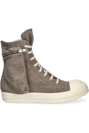 Rick Owens Zapatillas altas con bolsillo lateral