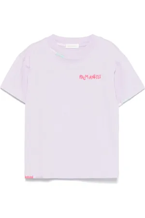 Palm Angels Camiseta con logo bordado