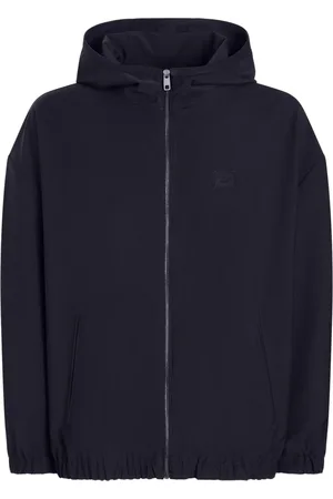 Dolce & Gabbana Chaqueta con capucha y placa del logo
