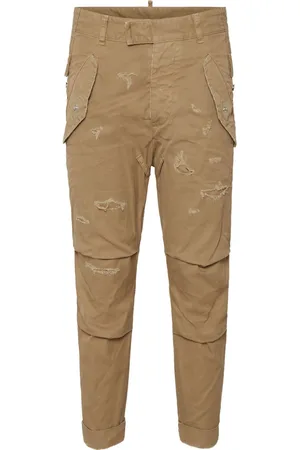 Dsquared2 Pantalones rectos con efecto envejecido