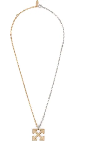 OFF-WHITE Collar Arrows de dos tonos