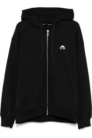 Marine Serre Sudadera con capucha y logo Moon
