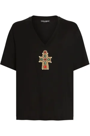 Dolce & Gabbana Camiseta con detalle de parche
