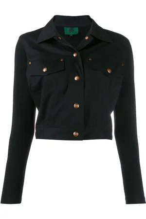 Jean Paul Gaultier Chaqueta corta con botones de presión