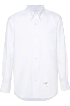 Thom Browne Camisa con rayas RWB