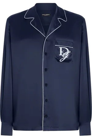Dolce & Gabbana Camisa con logo bordado