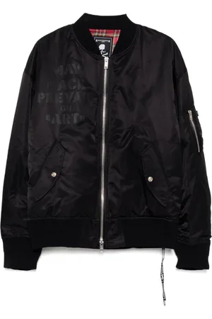 MASTERMIND Chaqueta bómber con cremallera