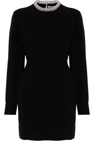 Alexander Wang Vestido corto con detalle de cristales