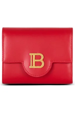 Balmain Cartera con placa del logo