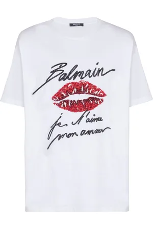 Balmain Camiseta Love Letter