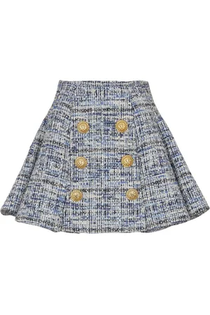 Balmain Falda de tweed