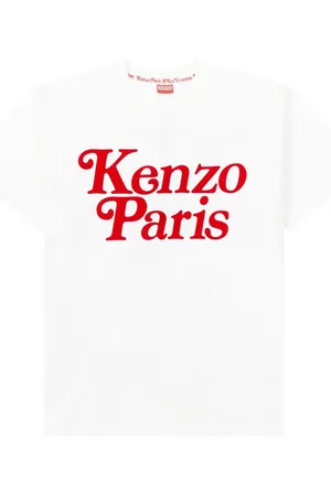 Kenzo Camiseta White estampada de x Verdy