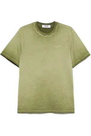 Msgm Camiseta con efecto degradado
