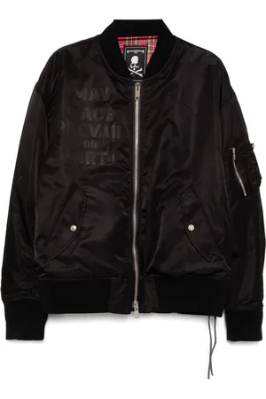 MASTERMIND Chaqueta bómber con logo estampado